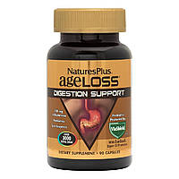 Поддержка желудочно-кишечного тракта AGELOSS, DIGESTIVE SUPPORT, Natures Plus, 90 капсул