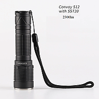 Ліхтар Convoy S12 3xLuminus SST20, 1x21700, 2300 люмен