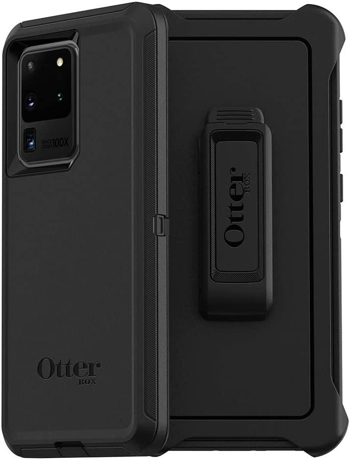 Захисний чохол OtterBox Defender Series Black з кліпсою для Samsung Galaxy S20 Ultra SM-G988, фото 1