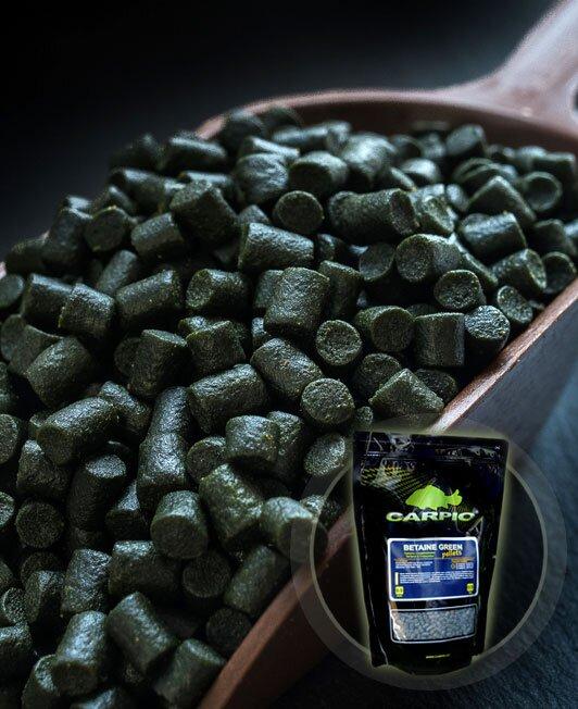 Пелетс Carpio Betaine Green pellets 6 mm. 0.9kg, фото 1