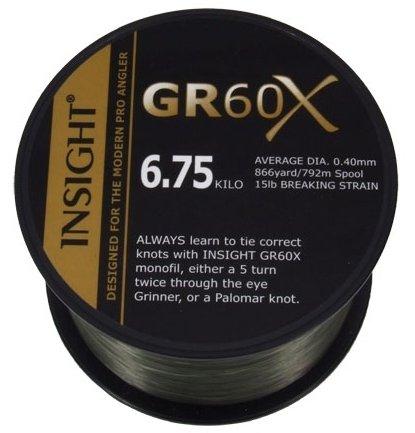 Волосінь коропова Gardner GR60X, 0,30 мм, 10lb, 4,5 кг, 1408 м, зелений (GRX10G)