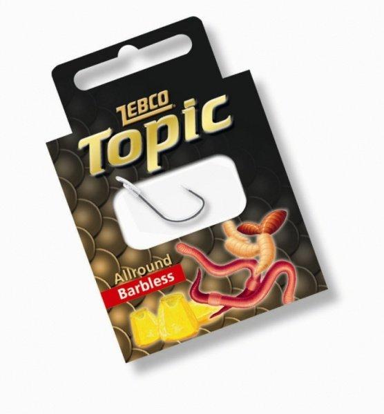 4317018 Гачок # 18 Topic Allround, 0.12mm, 70cm, ohne W.