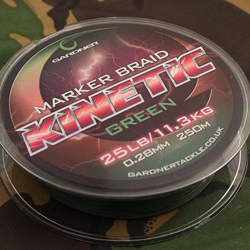 Шнур Gardner KINETIC MARKER BRAID, 25lb, 11,3кг, 0,28 мм, 250 м (XKMB)