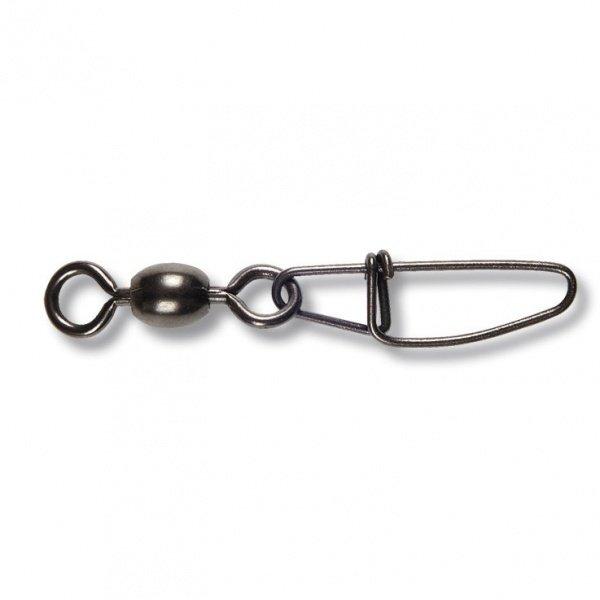 Сомова вертлюжек із застібкою №3 / 0 Black Cat Cross Lock 70кг, 5шт