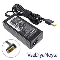 Блок питания для ноутбука Lenovo 20V, 3.25A, 65W, USB+pin (Square 5 Pin DC Plug), black (без кабеля!)