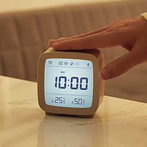 Розумний будильник з термометром і гігрометром Xiaomi Qingping (CGD1) Beige