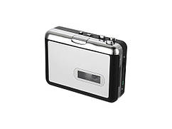 Плеєр касетний USB MP3 з оцифровкою записів  Чорний