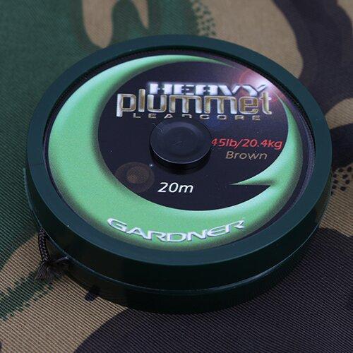Лідкор GARDNER HEAVY PLUMMET leadcore, 45lb, зелений (PLC45G)