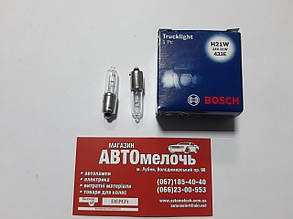 Лампа H21W 24V 21W 1 контакт зміщенний цоколь Bosch