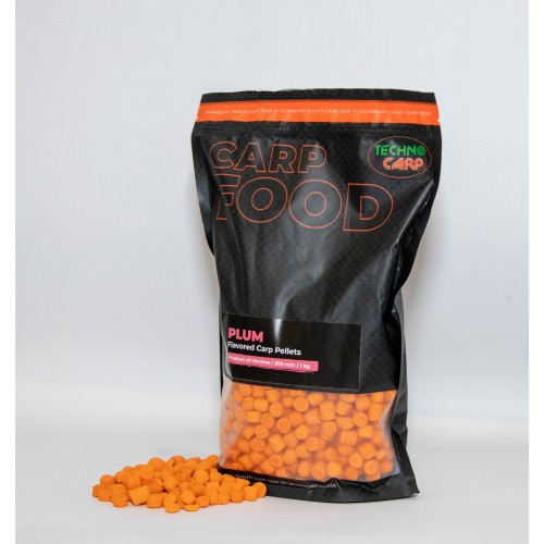 Пеллетс Flavored Carp Pellets "Plum", 3mm, 1кг, фото 1