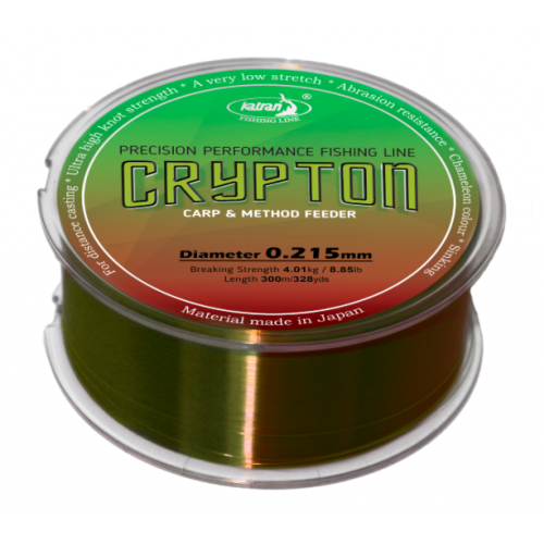 Волосінь Crypton Carp & method feeder 0,286 mm