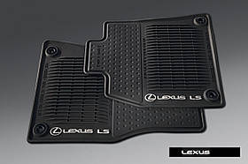 Lexus LS460 Long RWD задній привод килимки гумові передні задні нові оригінальні