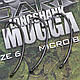 Гачок Gardner Covert Dark longshank Mugga hooks barbed #6, фото 3