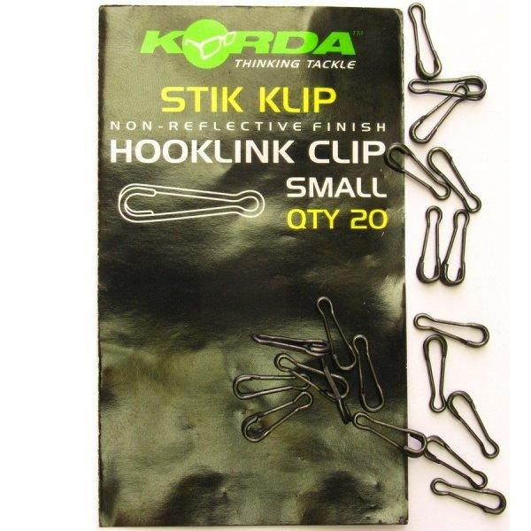 Застібка для грузила Korda Hooklink Clip Small (20шт), фото 1