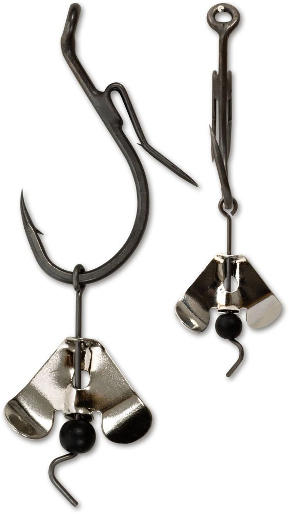 Гачок з вертушкою # 5/0 Black Cat Buzzer-Hook DG silver