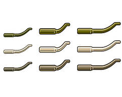 Ледарка для гачка PB PRODUCTS ALIGNERS X-Small Weed (водорість) 8 шт.