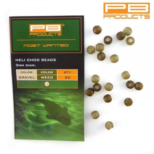 Монтаж PB PRODUCTS HELI CHOD BEADS Gravel / Weed, фото 1