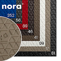 Легка мікропориста гума для підошва Nora Astrolight Delta (9 кольорів на вибір, тому що 4 мм — 6 мм, 950х535 мм)