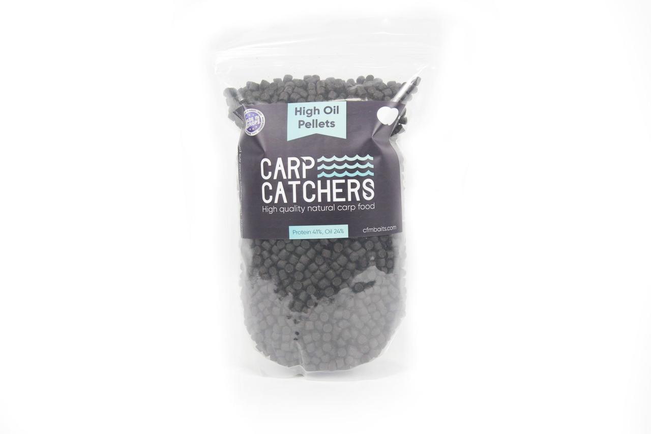 Пелетс Carp Catchers «High Oil Pellets» 6mm, 1kg, фото 1