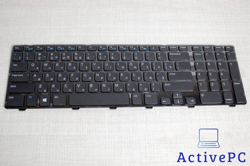 Клавіатура для ноутбука DELL (Inspiron: 3721, 5721) rus, black
