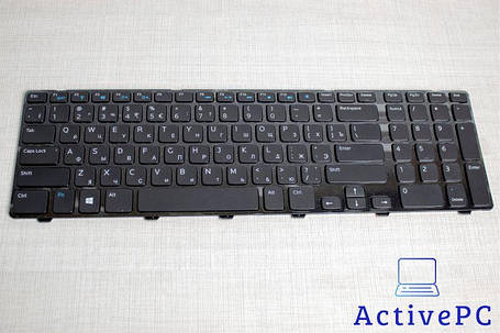 Клавіатура для ноутбука DELL (Inspiron: 3721, 5721) rus, black, фото 1
