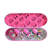 Набір лаків для нігтів у металевому футлярі LOL Markwins 1482223E