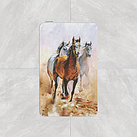 Коврик для ванной комнаты Horses Tabe 60х100 см