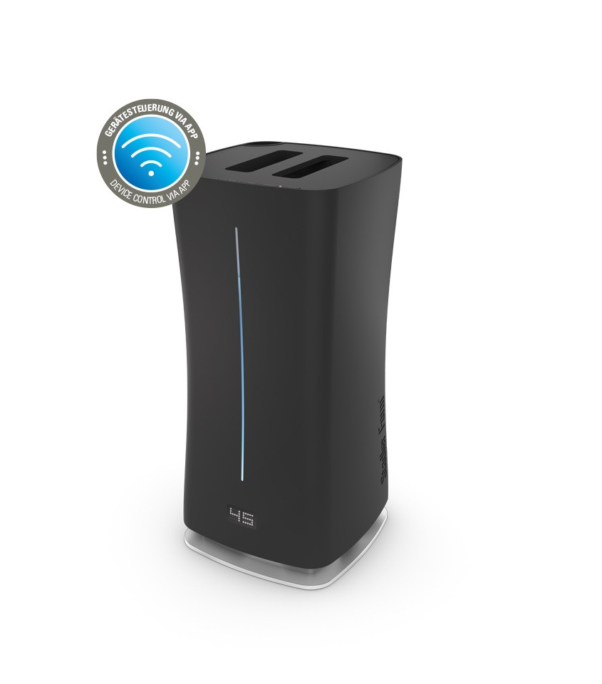 Ультразвуковий арома-зволожувач повітря з Wi-Fi Єва Eva 6,3 л Чорний