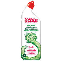 Гель для прибирання туалету з антивапняковим ефектом і ароматом хвої Scala WC gel Disincrostante 1000 мл