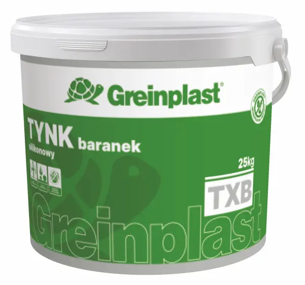 Штукатурка силіконова баранек Greinplast TXB15 25 кг. база В