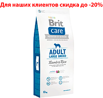 Сухий корм для дорослих собак великих порід Brit Care Adult Large Breed Lamb & Rice 12кг