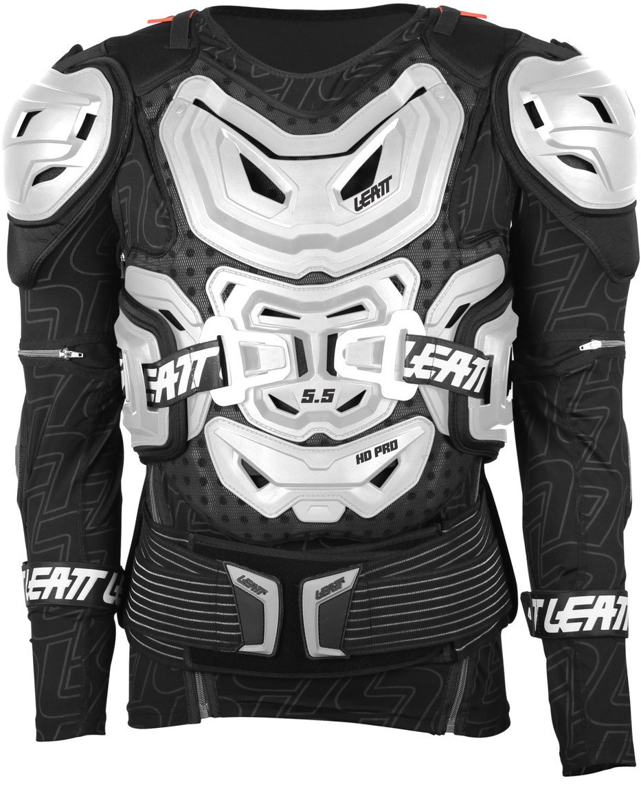 Мотозахист тіла Leatt 5.5 Body Protector білий, L/XL