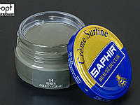 Увлажняющий крем для обуви Saphir Creme Surfine, цв. серый (14), 50 мл (0032)
