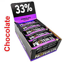 Go On Nutrition, Протеїновий батончик Protein Bar 33%, 50 грам *25 штук Chocolate, Шоколад, 50 грам *25 штук