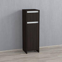 Пенал з шухлядкою та дверцятами Forte Wilmer 2 950x300x300 Венге Темний