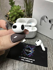 Безпровідні навушники AirPods 3 Bluetooth, Гарантія, фото 2