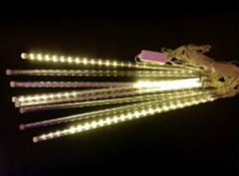 Гірлянда Метеоритний дощ 3м*0,5м 8шт колір тепло-білий