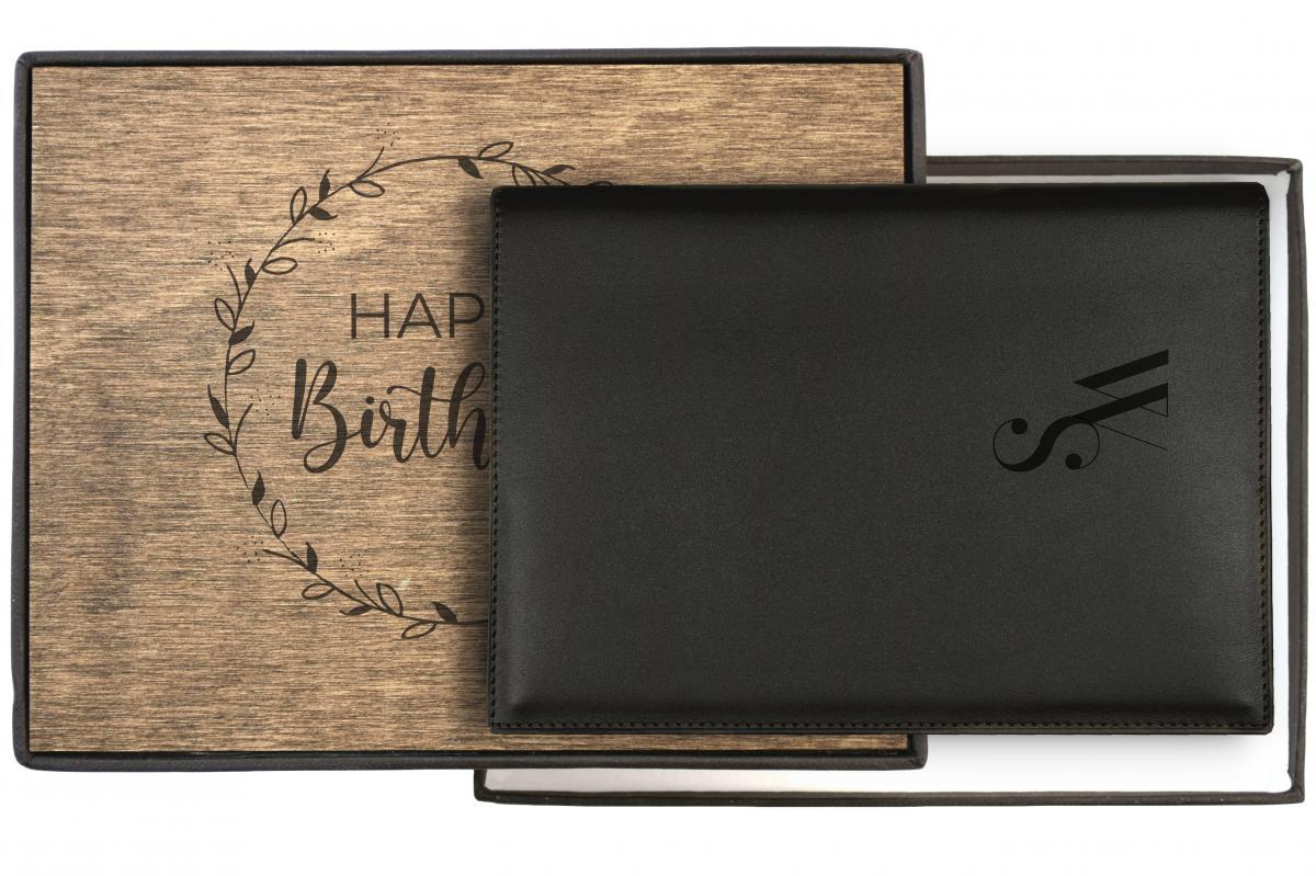 Ежедневник А5 Формата в Кожаной Обложке со Сменным Блоком "Minimal ...