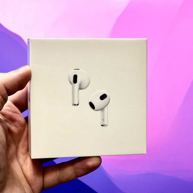 Бездротові навушники Apple Airpods 3 Bluetooth iPhone Wireless Charging