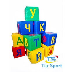 Набір кубиків Букви 30 см TIA-SPORT