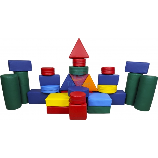 М'який модульний конструктор Оптима, 28 ел. TIA-SPORT, фото 1