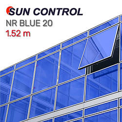 Синя вітражна плівка Sun Control NR Blue 20
