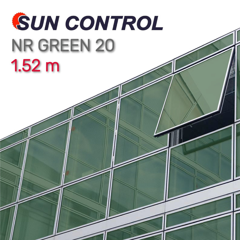 Sun Control NR Green 20 - зеленая пленка для тонировки 1.524 m - фото 1 - id-p245523103