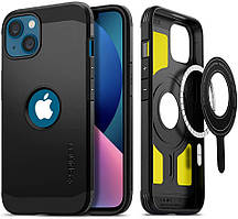 Чохол Spigen для iPhone 13 - Tough Armor MAG (MagSafe), Black (ACS03542)