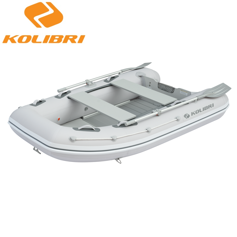 Надувний двомісна човен Kolibri КМ-270DXL з фанерним пайолом