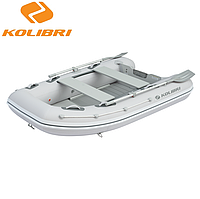Надувная двухместная лодка Kolibri КМ-270DXL с алюминиевым пайолом