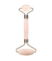 Масажний ролер для обличчя з рожевого кварцу Rose Quartz Massage Roller Jade, 1 шт.