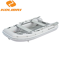 Надувна тримісна човен Kolibri КМ-300DXL з фанерним пайолом