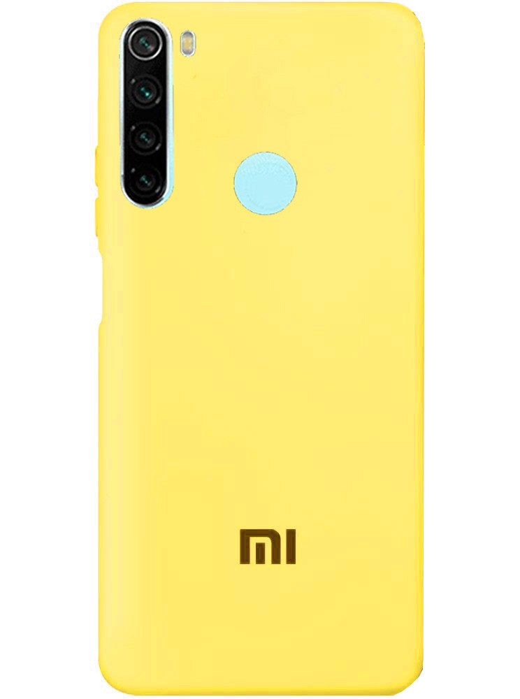Чохол Silicone case Premium для Xiaomi Redmi Note 8T Yellow (20) жовтий