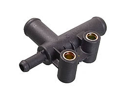 Трійник системи охолодження (впускного колектора) пластик Aveo, Nexia, Tacuma, Lanos, Lacetti, Nubira  (KAP) (96352644)